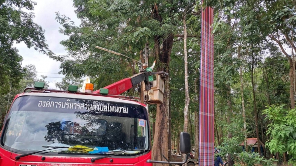 วันที่ 22 สิงหาคม 2569 ดร.คุณากร อักษรพรมราช นายกองค์การบริหารส่วนตำบลโพนงาม มอบหมายให้เจ้าหน้าที่องค์การบริหารส่วนตำบลโพนงาม ลงพื้นที่ร่วมดำเนินการจัดเตรียมสถานที่ ณ วัดโนนศิลาราม บ้านโนนหุ่ง หมู่ที่ 4
